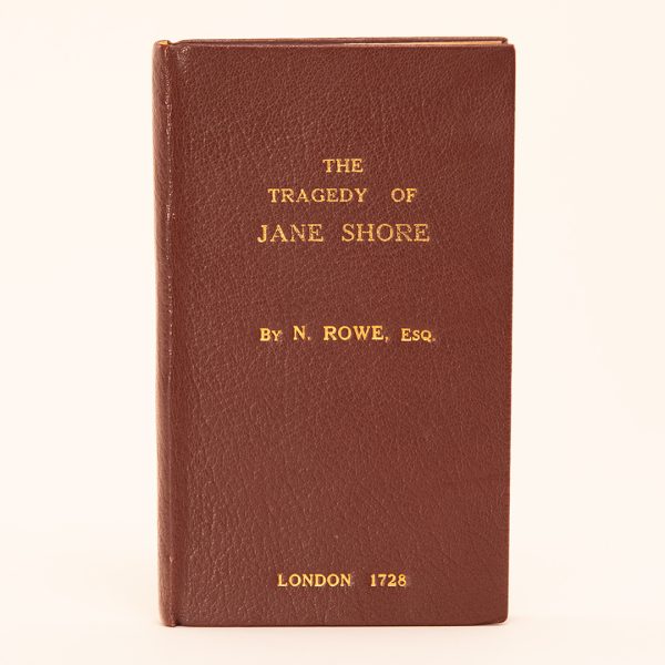 The Tragedy of Jane Shore, Written in Imitation of Shakespeare's Style